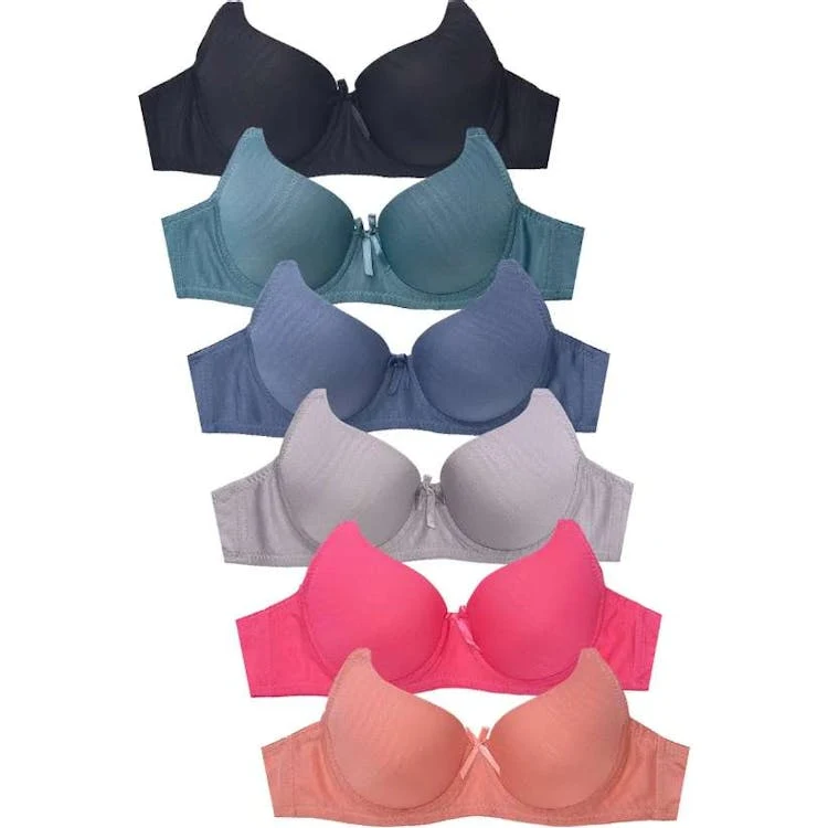 Women's Jacquard Bras - Assorted Size 32-38B 1