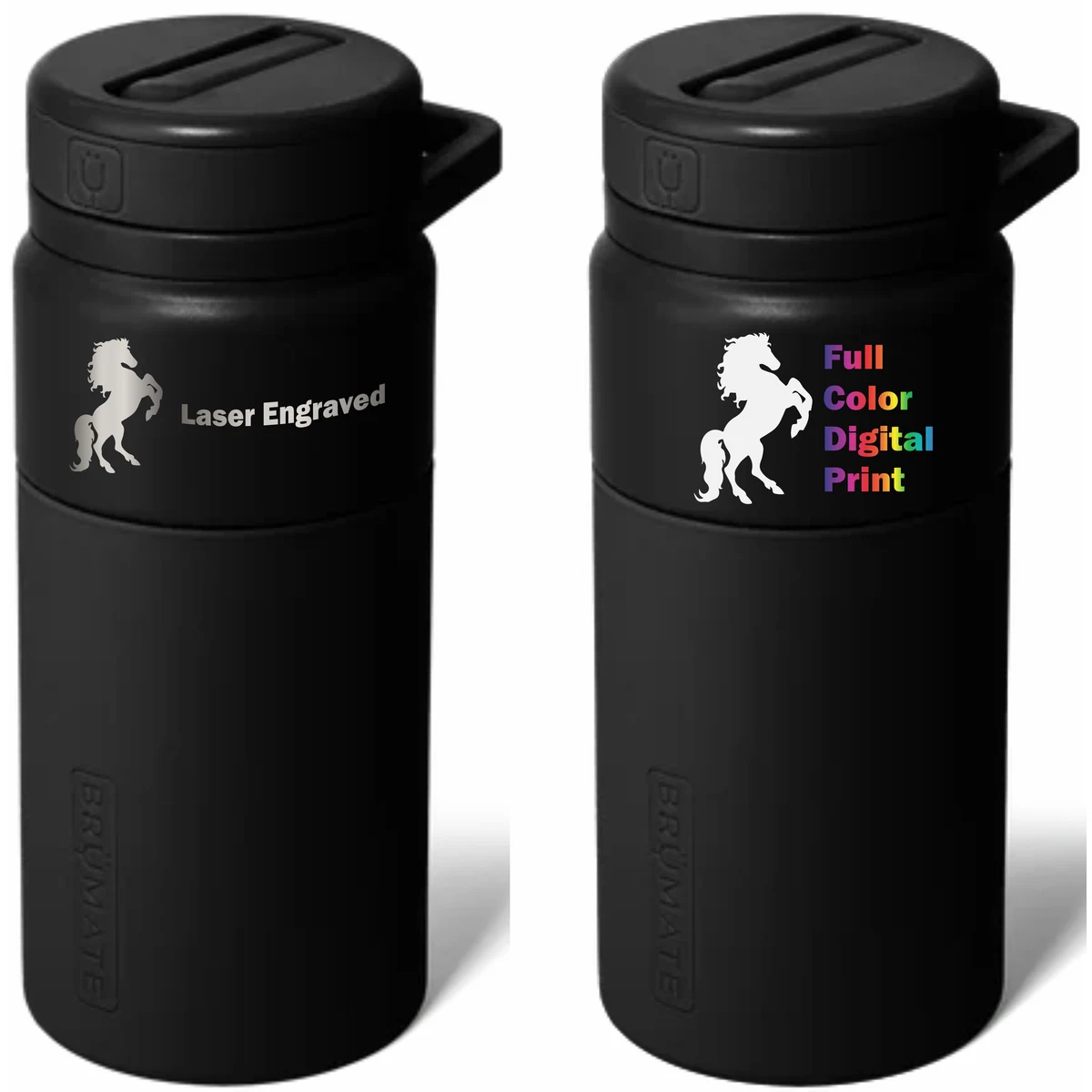 BruMate Rotera 15 oz Water Bottle, custom water bottle with logo imprint 1