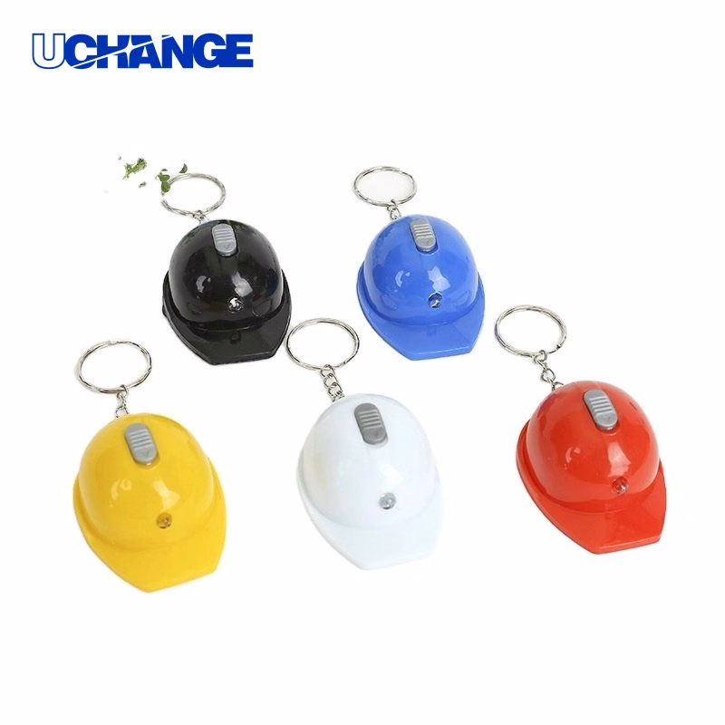 Helmet Shape Bottle Opener Keychain Novelty Bar Tool
