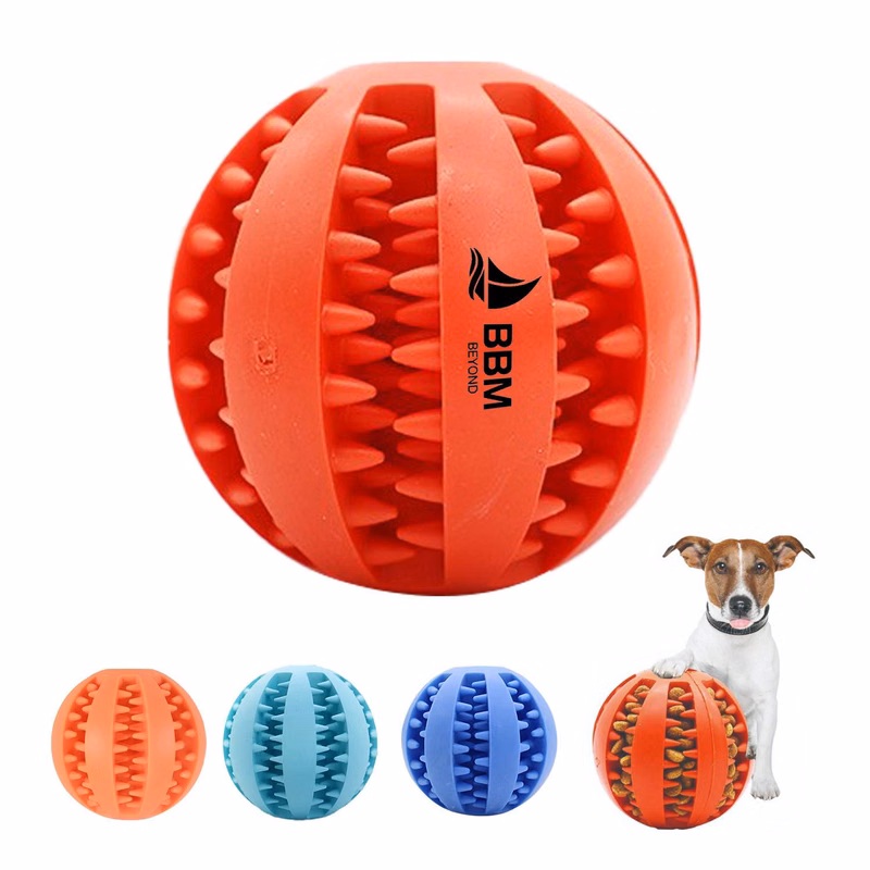 Nontoxic Bite Resistant Teething Balls Pet Toys