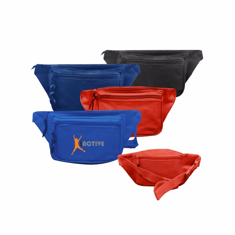 Deluxe 3 Pockets Fanny Pack