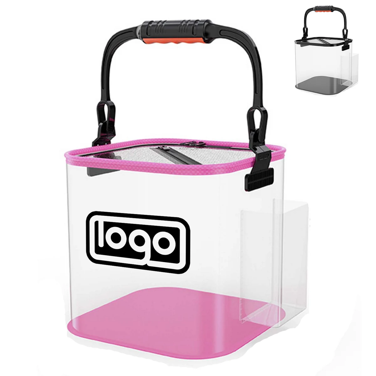 Transparent Fishing Use Waterproof Bucket 1
