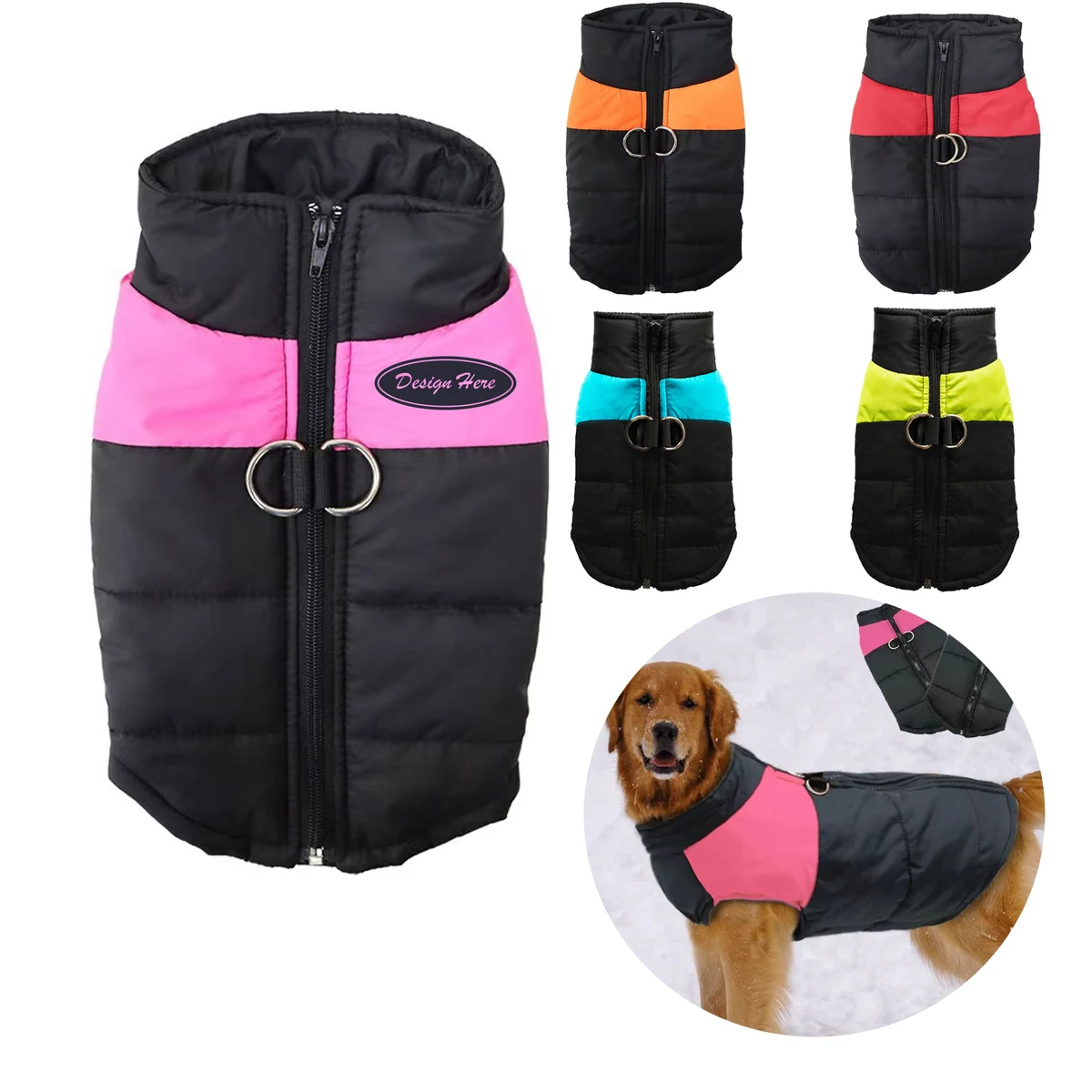 Stylish Dog Winter Jacket for Outdoor Adventures 1