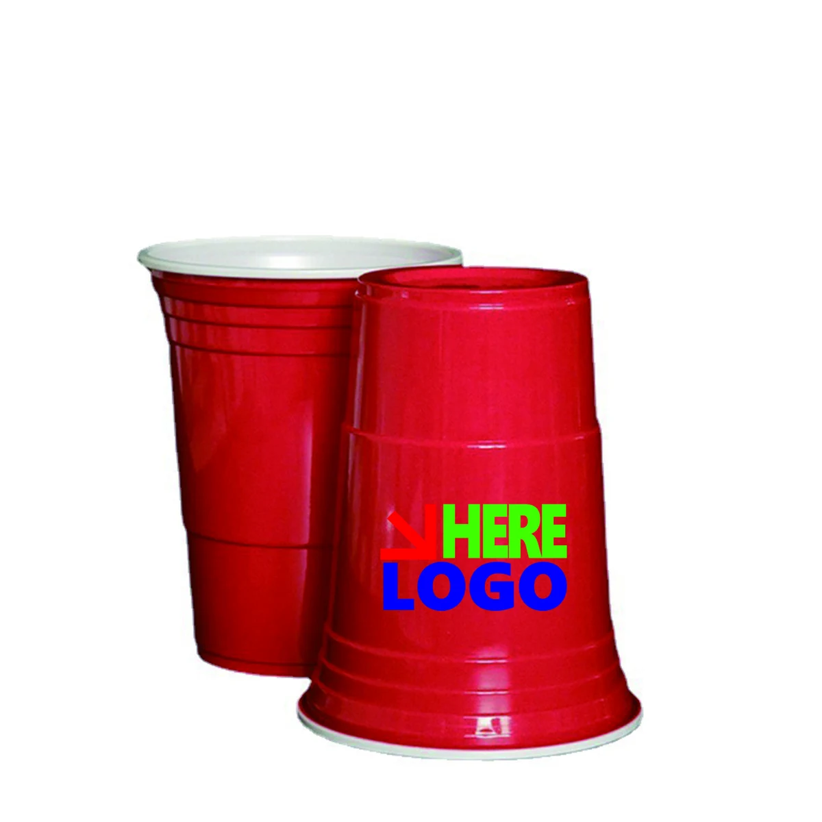Stylish 15 OZ Disposable Colorful Party Plastic Cup 1