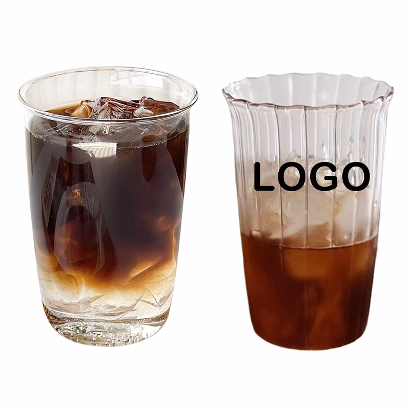 14oz Glass Tumbler for Cold Beverages