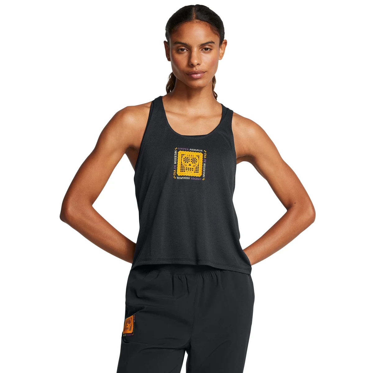 UA Launch Day Of The Dead Women's Singlet 1