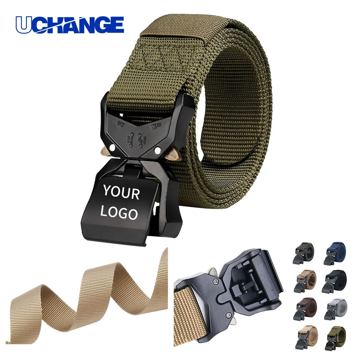 Nylon Tactical Belt Strap for Outdoor Use 1