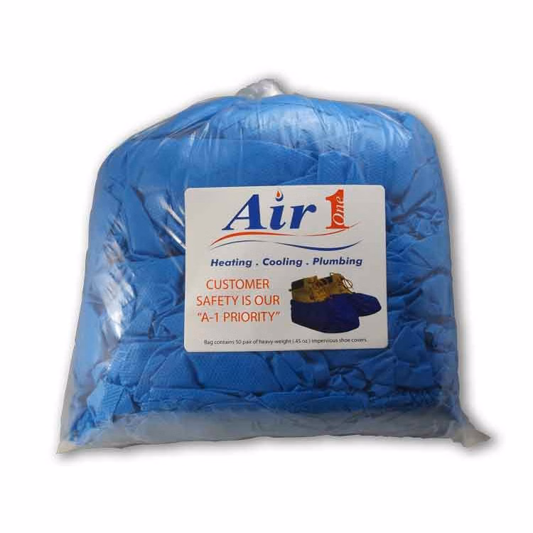 Heavyweight 12gm (.45 oz.) CPE, Impervious Shoe/Boot Covers - 100-ct Bag