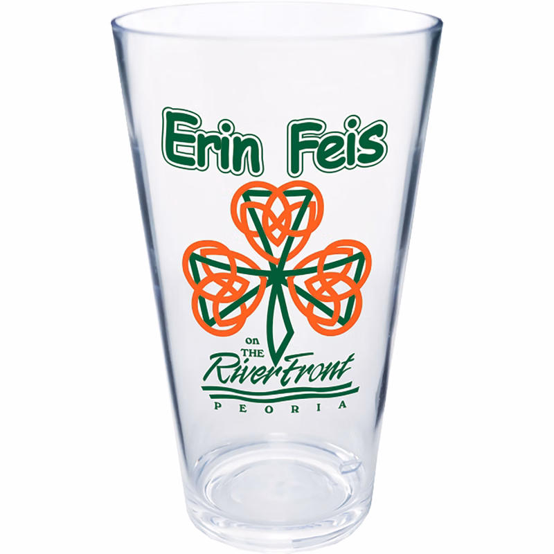 16oz Plastic Pub Pint Cup