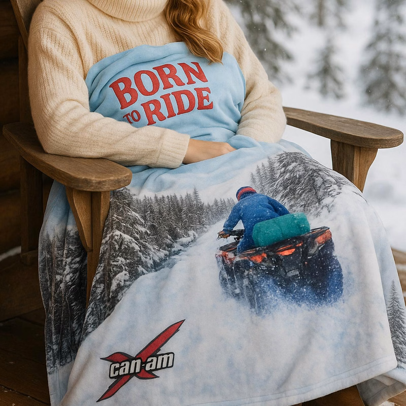 Bordeaux Luxe X-Large Sherpa Colorfusion Blanket