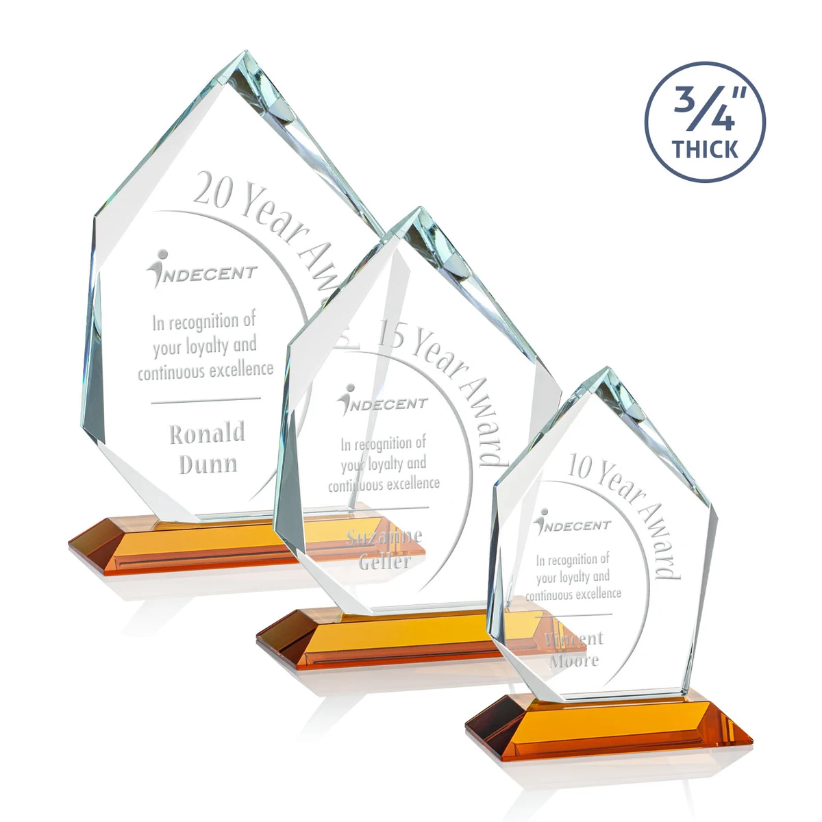 Deerhurst Ice Peak Award - Amber 1