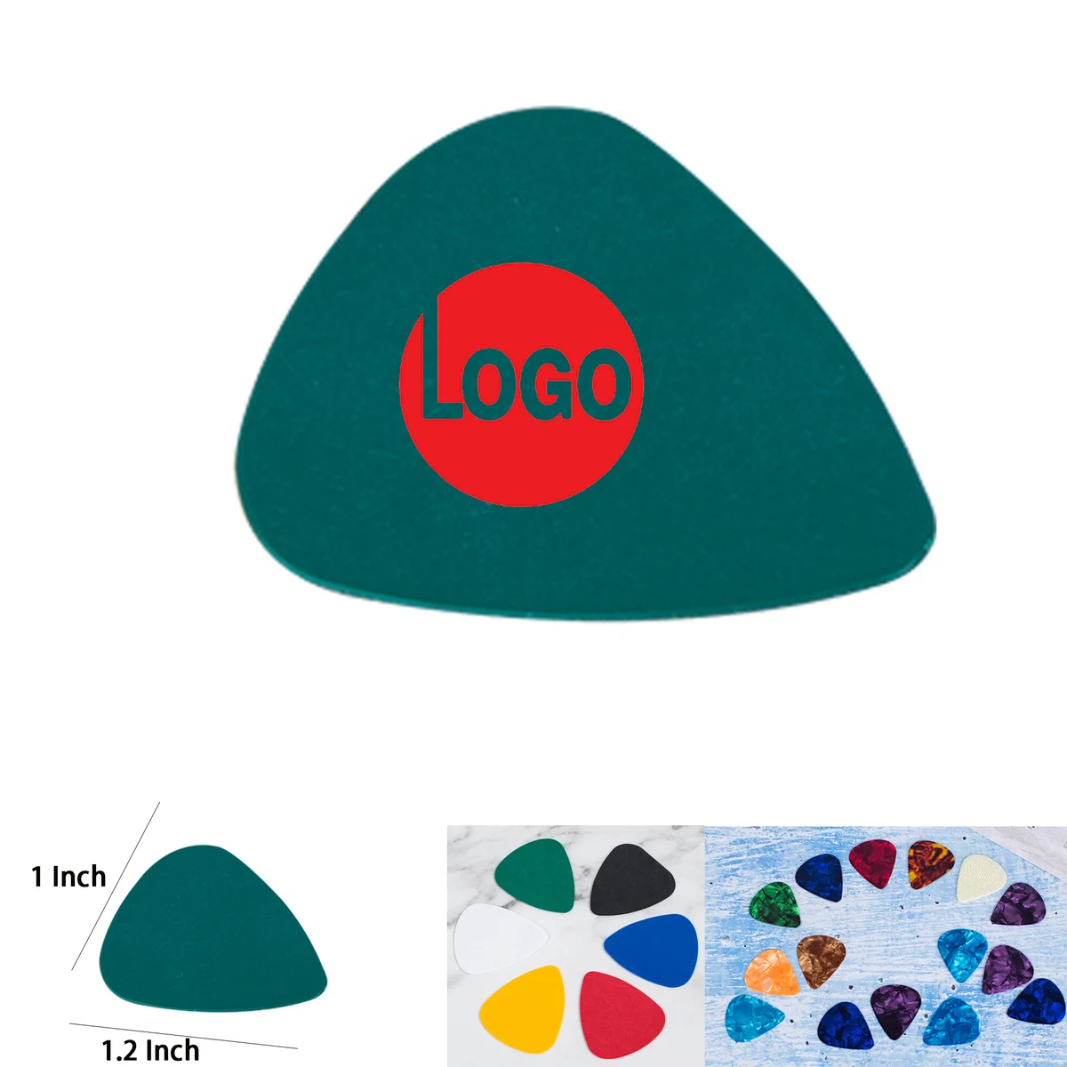 Custom Classic ABS Guitar Pick 1