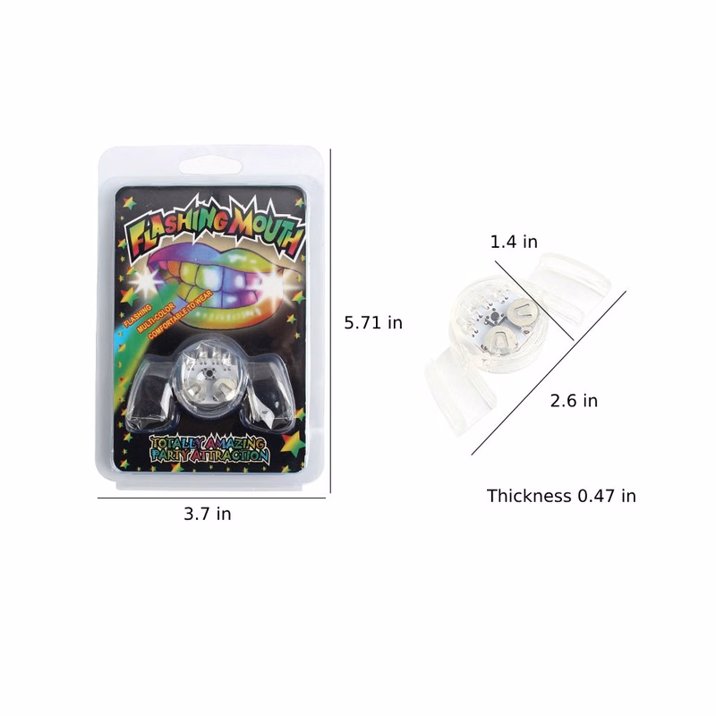LED Transparent Luminous Braces