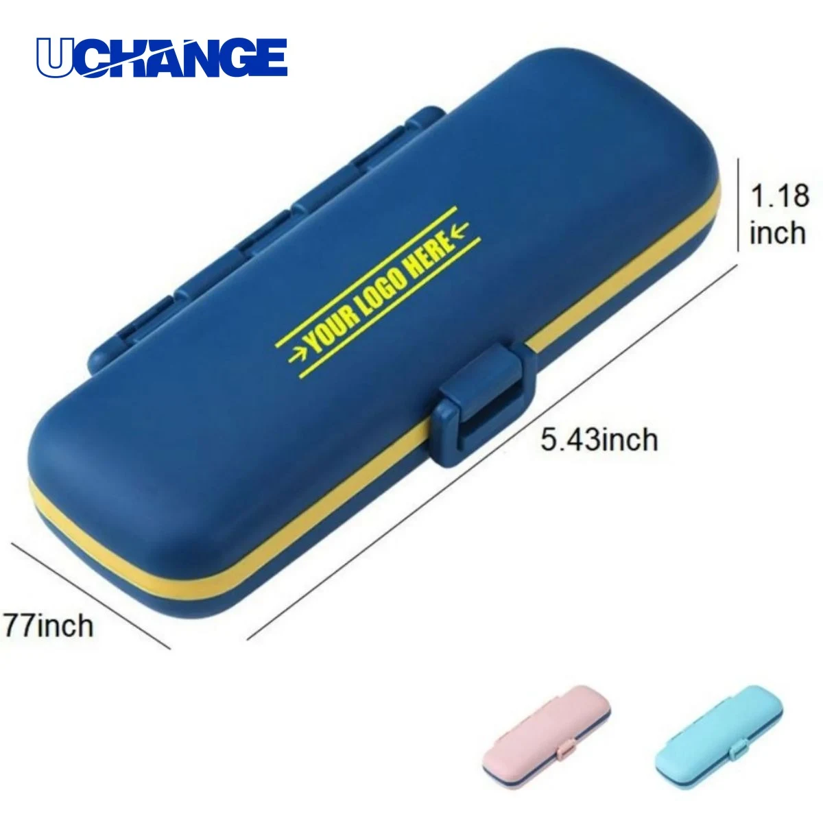Color Portable Mini Pill Box Organizer 1