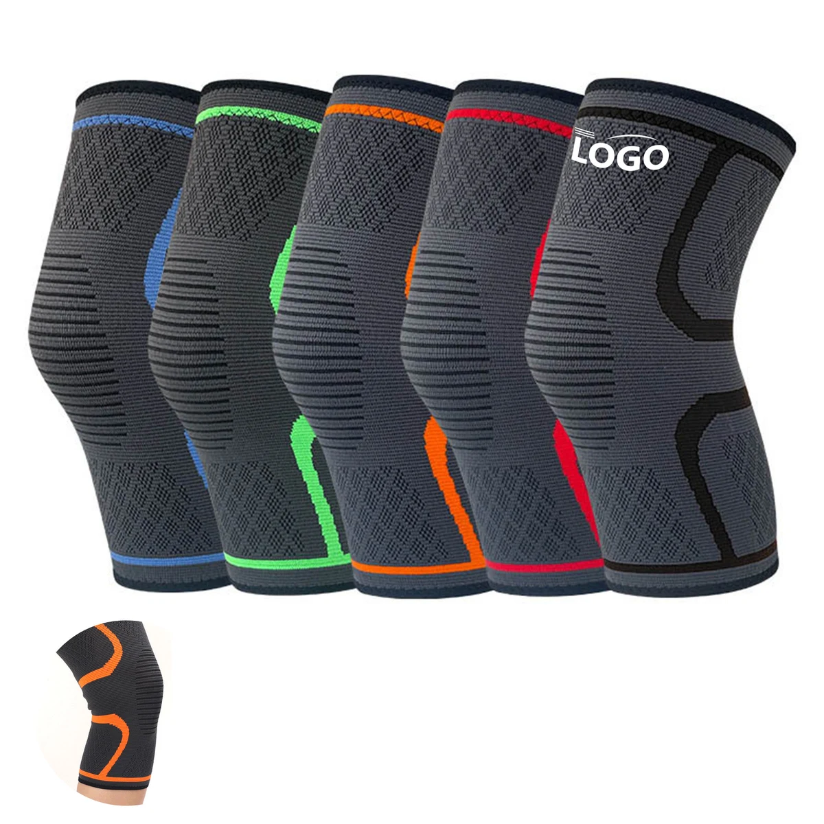 Flexible Nylon Knee Protector for Fitness and Active Sports 1