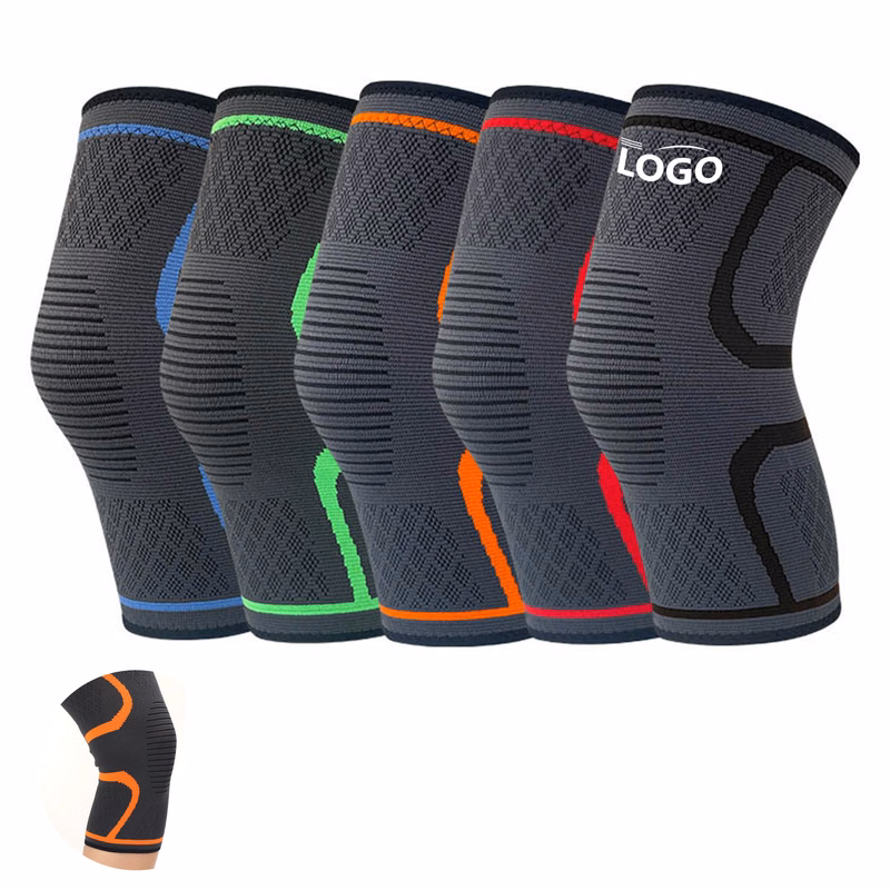 Flexible Nylon Knee Protector for Fitness and Active Sports
