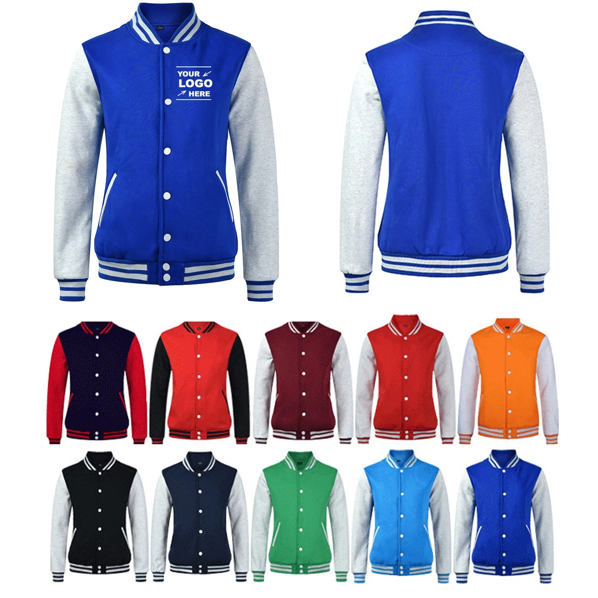 Outdoor Unisex Baseball Jacket 1