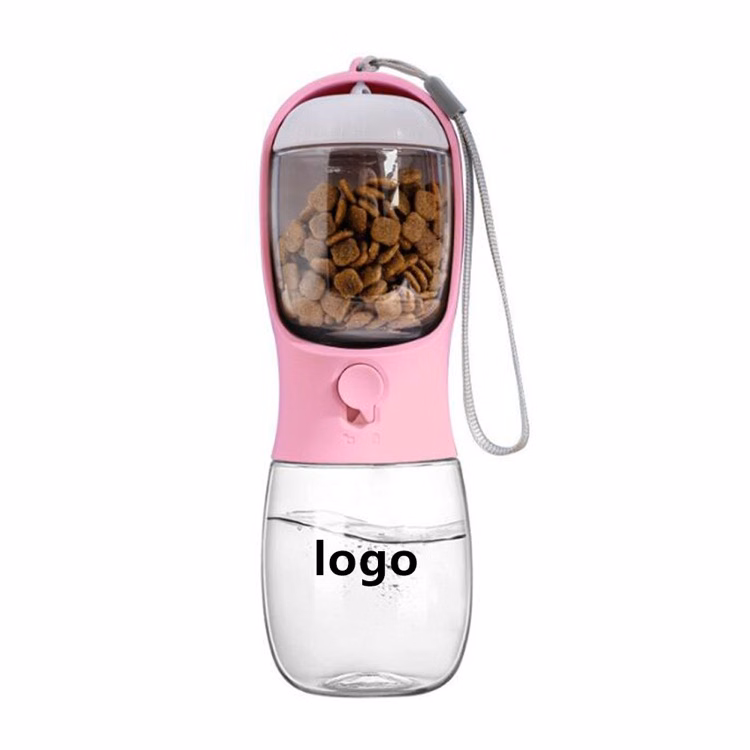 2-in-1 Water Bottle For Pet 10 oz.