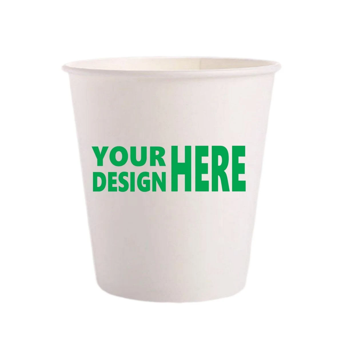 Custom 8 Oz Single Wall Disposable Paper Cup 1