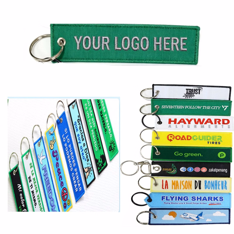 Promotional Polyester Keychain Ribbon
