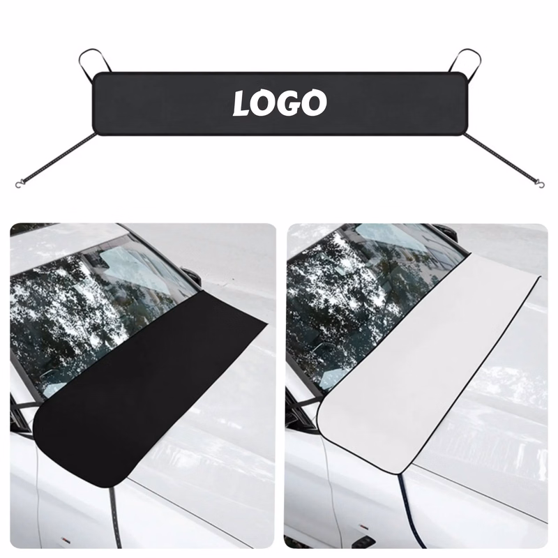 Car Front Windshield Leaf Cover