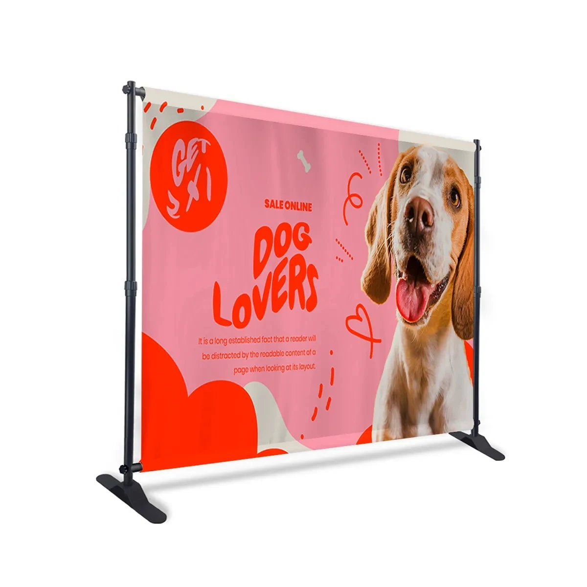 Backdrop Banner Stand 1