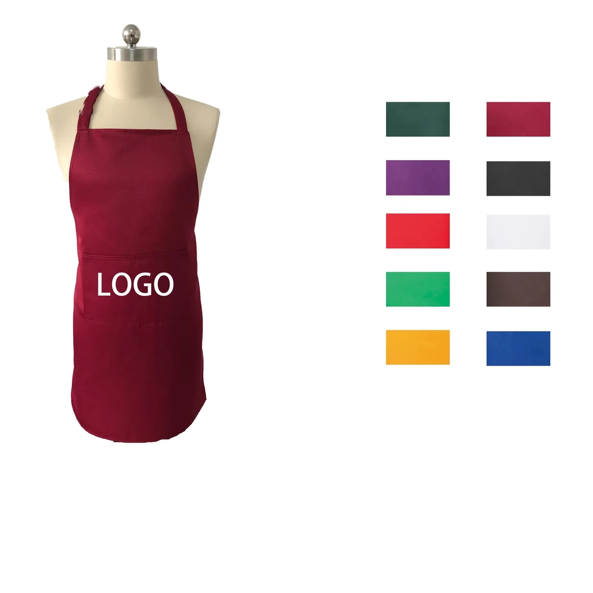 Grease And Stain Proof Barbecue Kitchen Apron 1