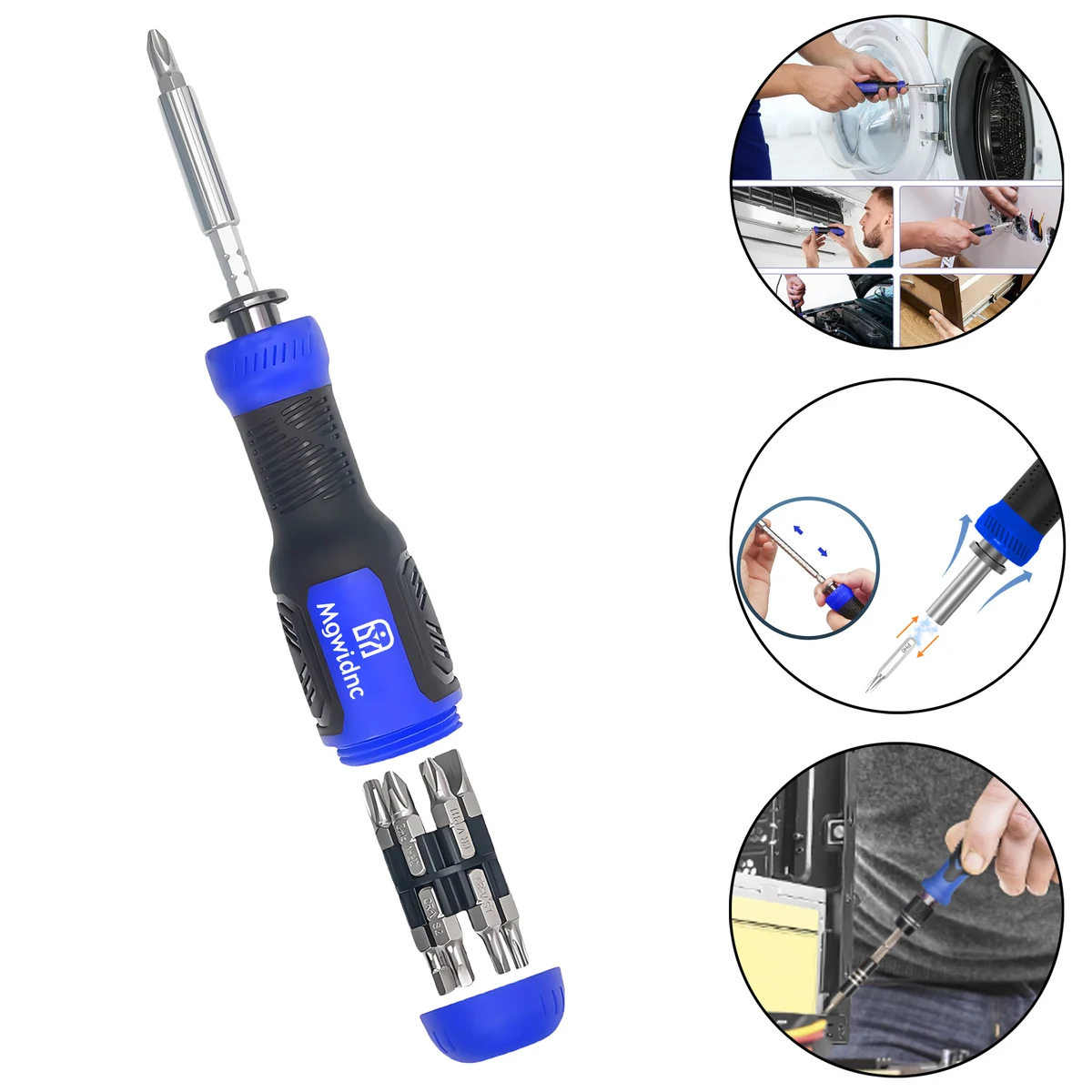 13-in-1 Retractable Screwdriver Set with Magnetic Bits for Home Use 1
