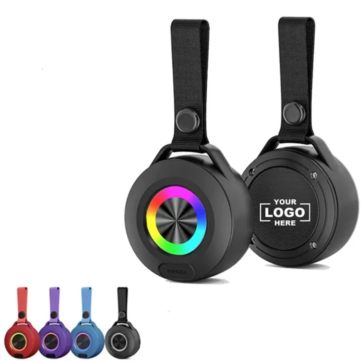 LED Portable Wireless Bluetooth Speaker with Lanyard
1