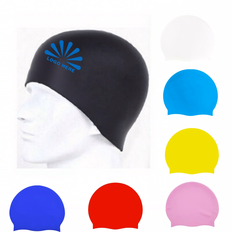 High Elasticity Waterproof Silicone Swimming Cap