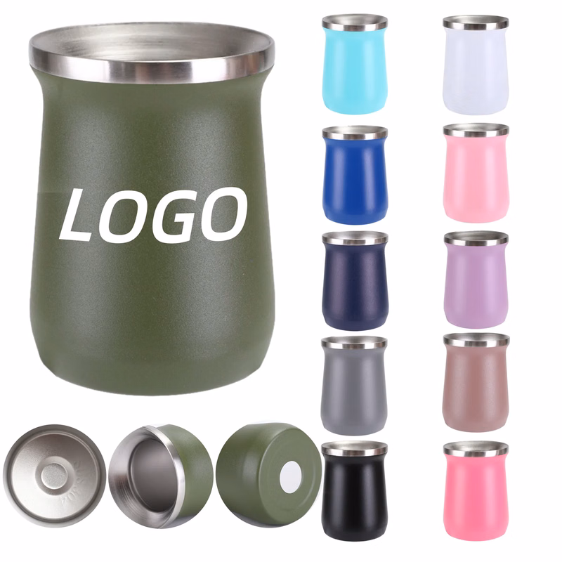 8oz 304 Stainless Steel Thermos Yerba Mate Cup