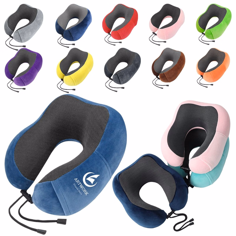 Office Memory Foam Neck Travel Pillow