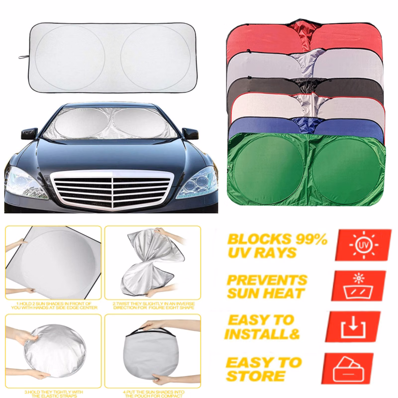 Sun Shade for Car Windshield Foldable