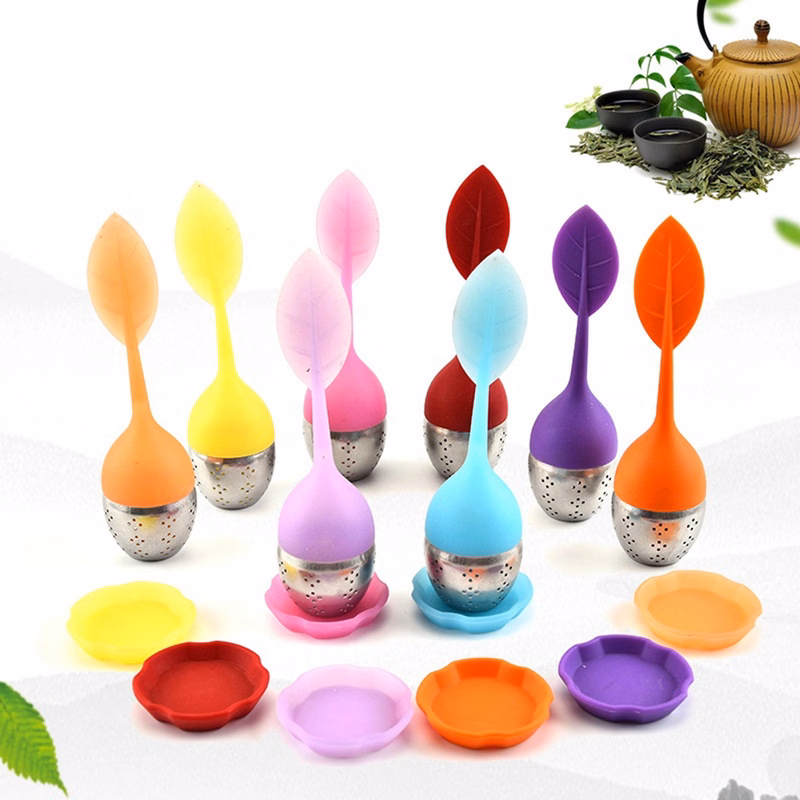 Leaf shape silicone Tea infuser