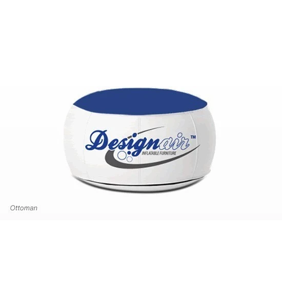 Design-Air™ air blown ottoman Inflatable Ottoman, Red (PMS 187) 1