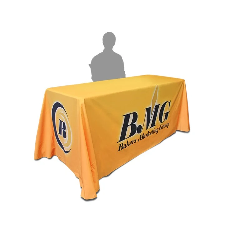 4ft Printed Non-Fitted Tablecloth 1