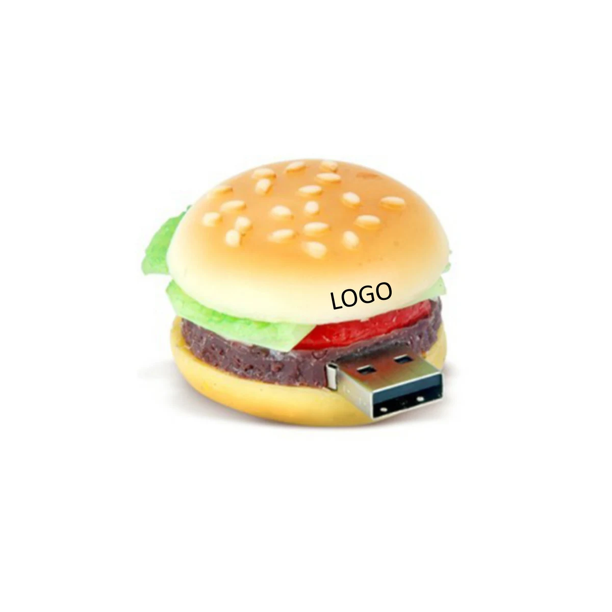 Hamburger food shaped flash drive 1