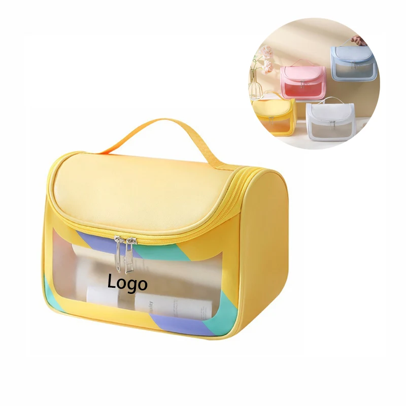 Frosted PVC Toiletry Bag Cosmetic Bag 1