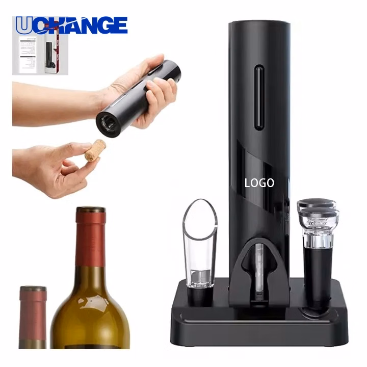 Automatic Electric Wine Opener Rechargeable Corkscrew for Home Bars