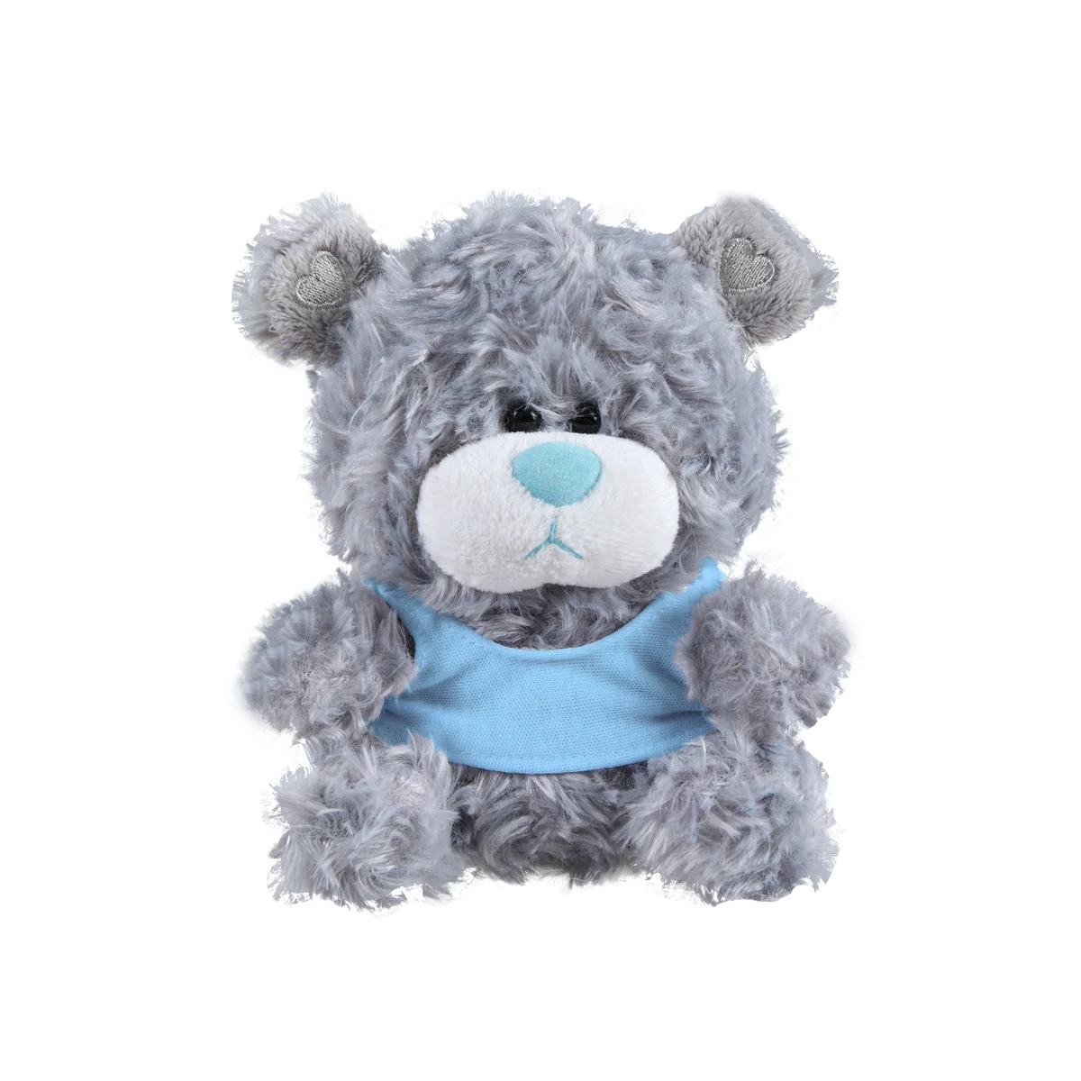 Soft Plush Gray Qbear with Tank top 1