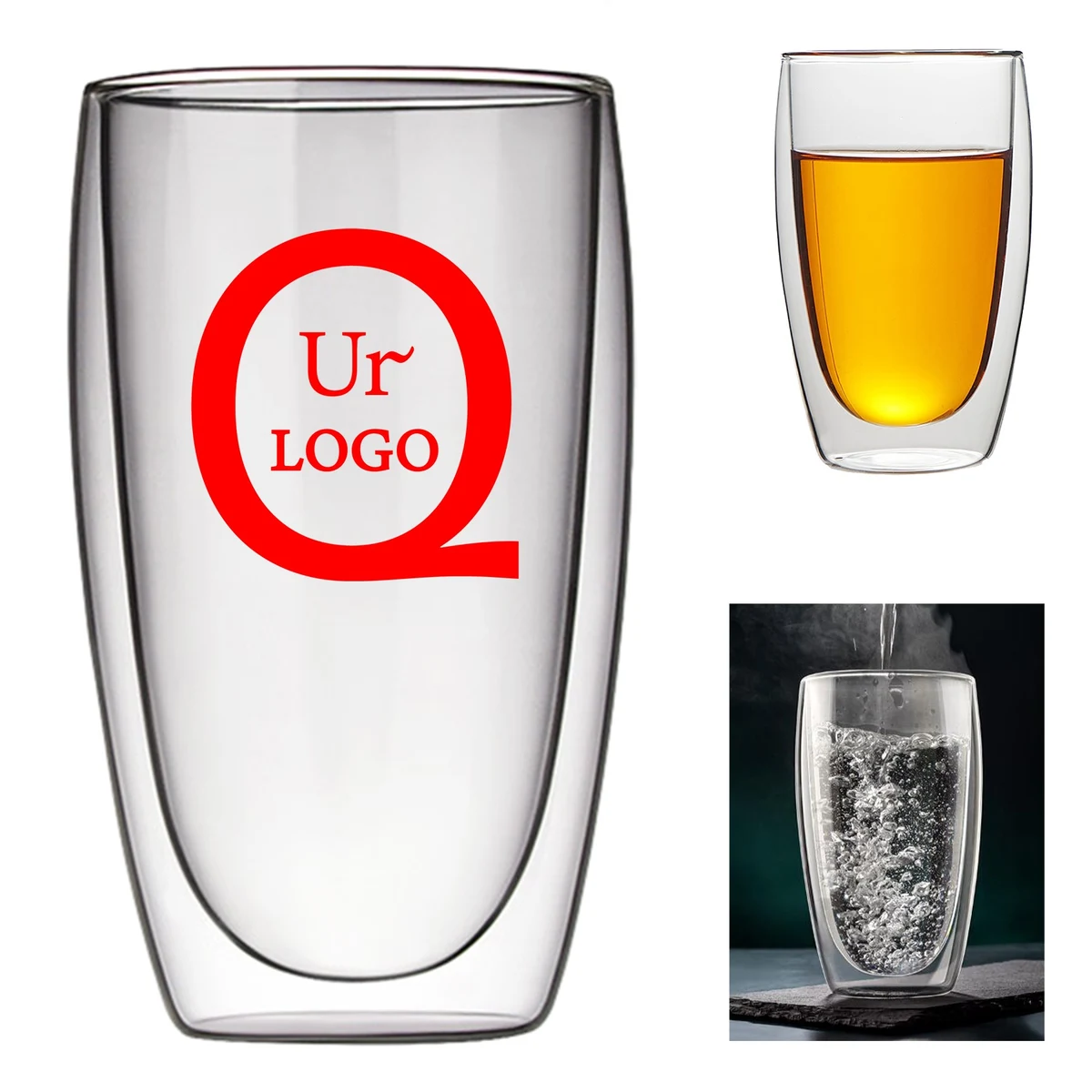Double-Layer Thermal Glass Cup 1