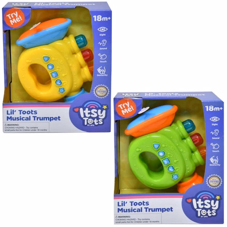 Itsy Tots Baby Toy Trumpet Assorted