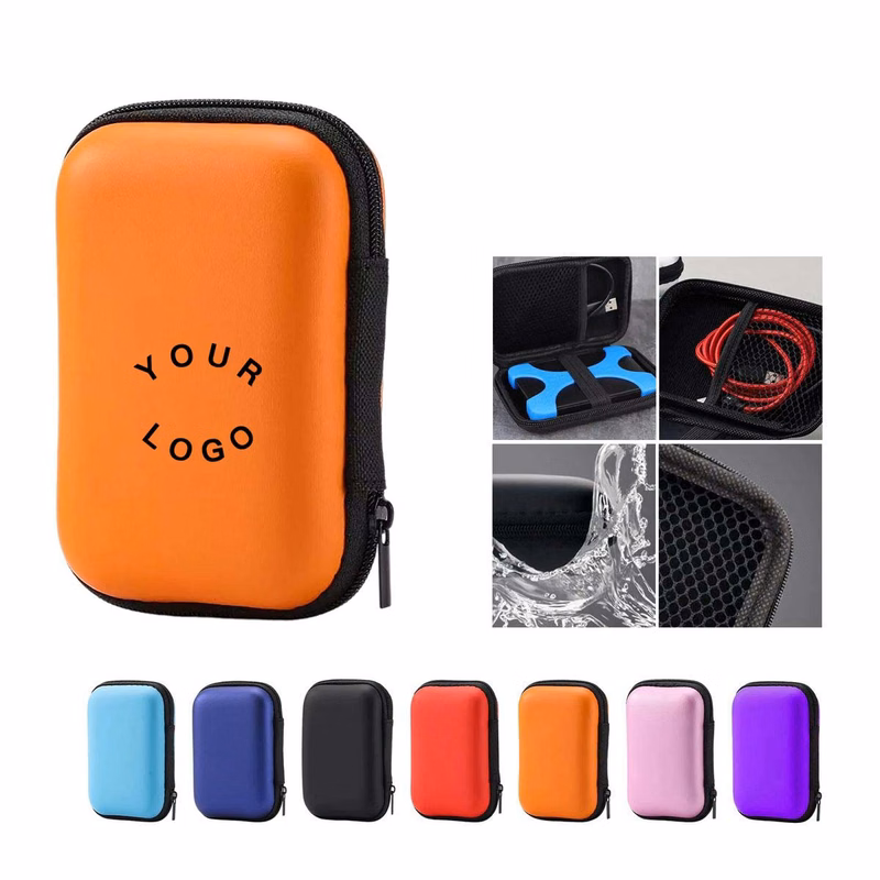 Compact EVA Case for Earbuds and Accessories