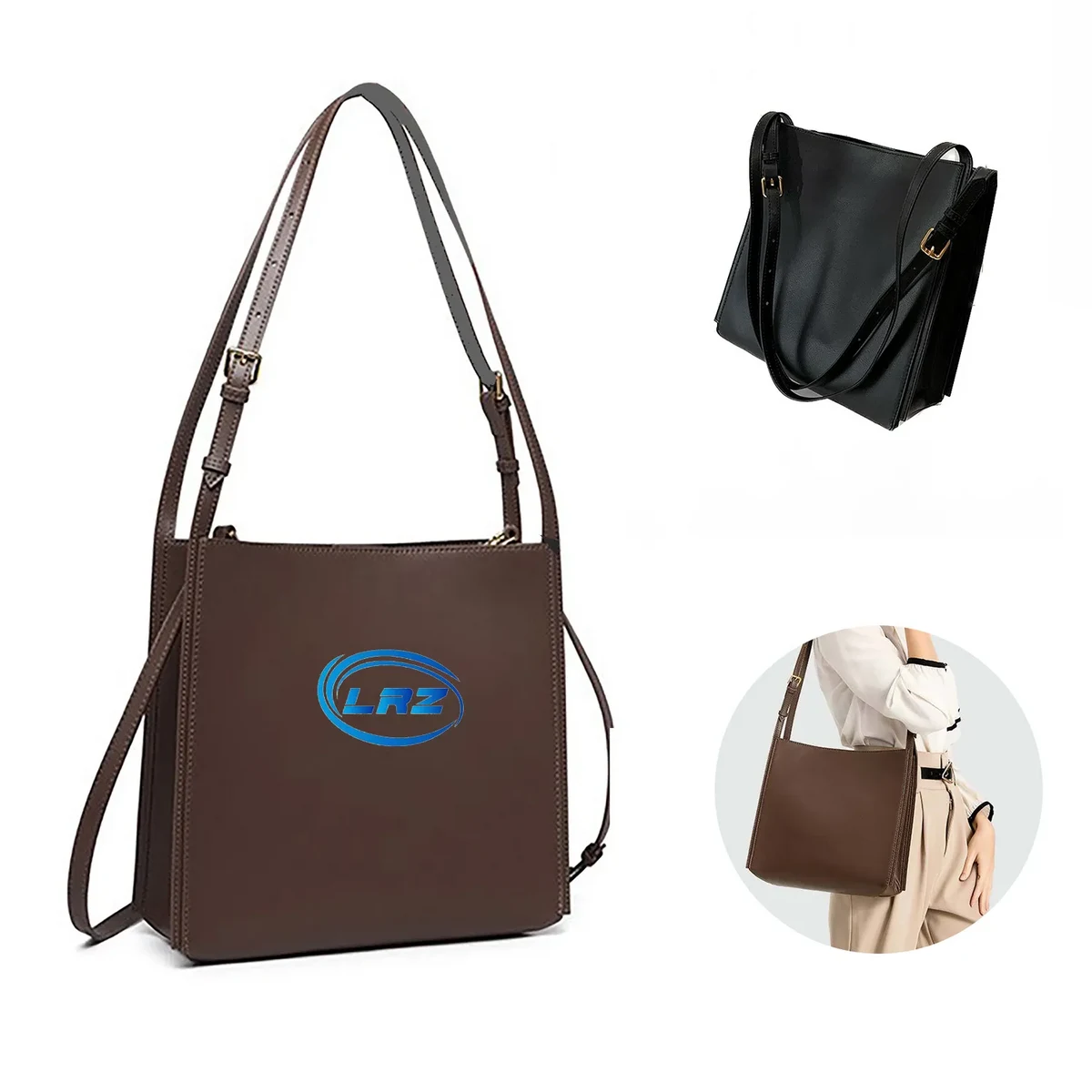 Cowhide Tote bag 1