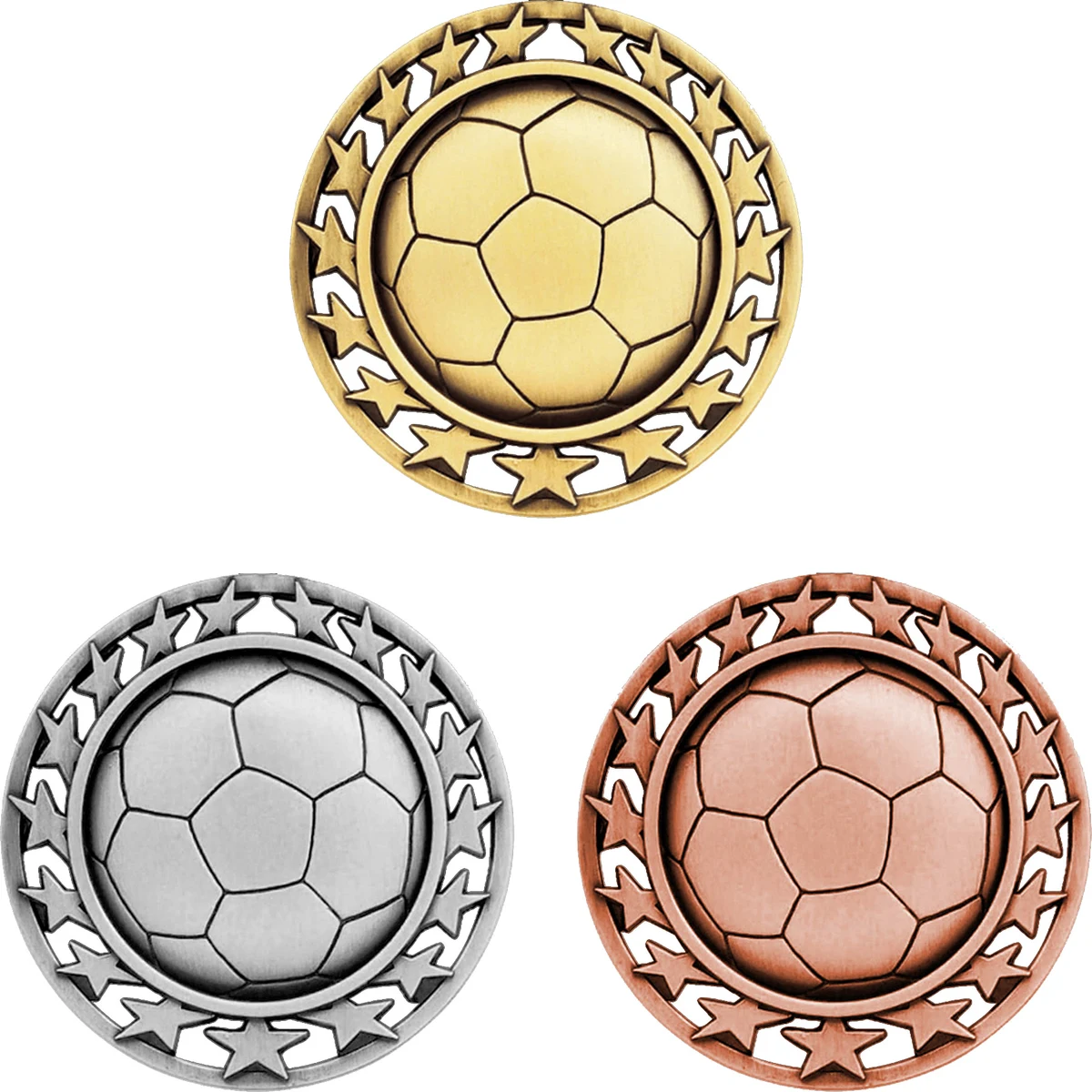 Stock Star Sports Medals: Soccer 1