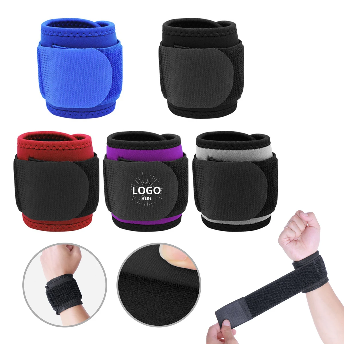 Adjustable Wrist Support Compression Strap 1