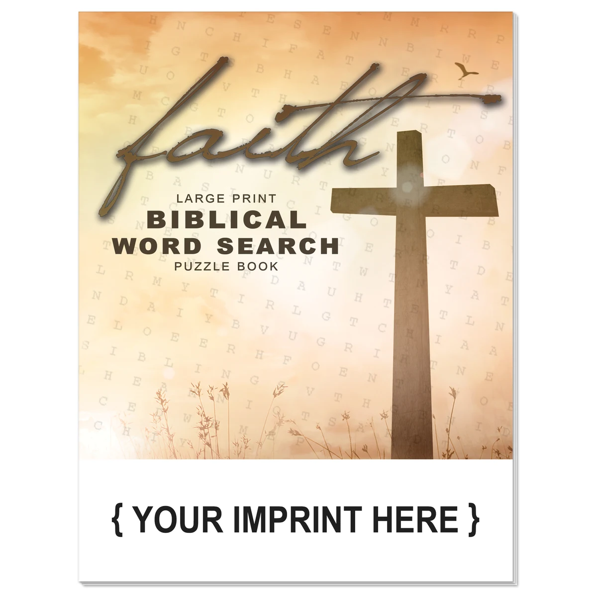 PUZZLE BOOK - Faith: Large Print Biblical Word Search Book 1