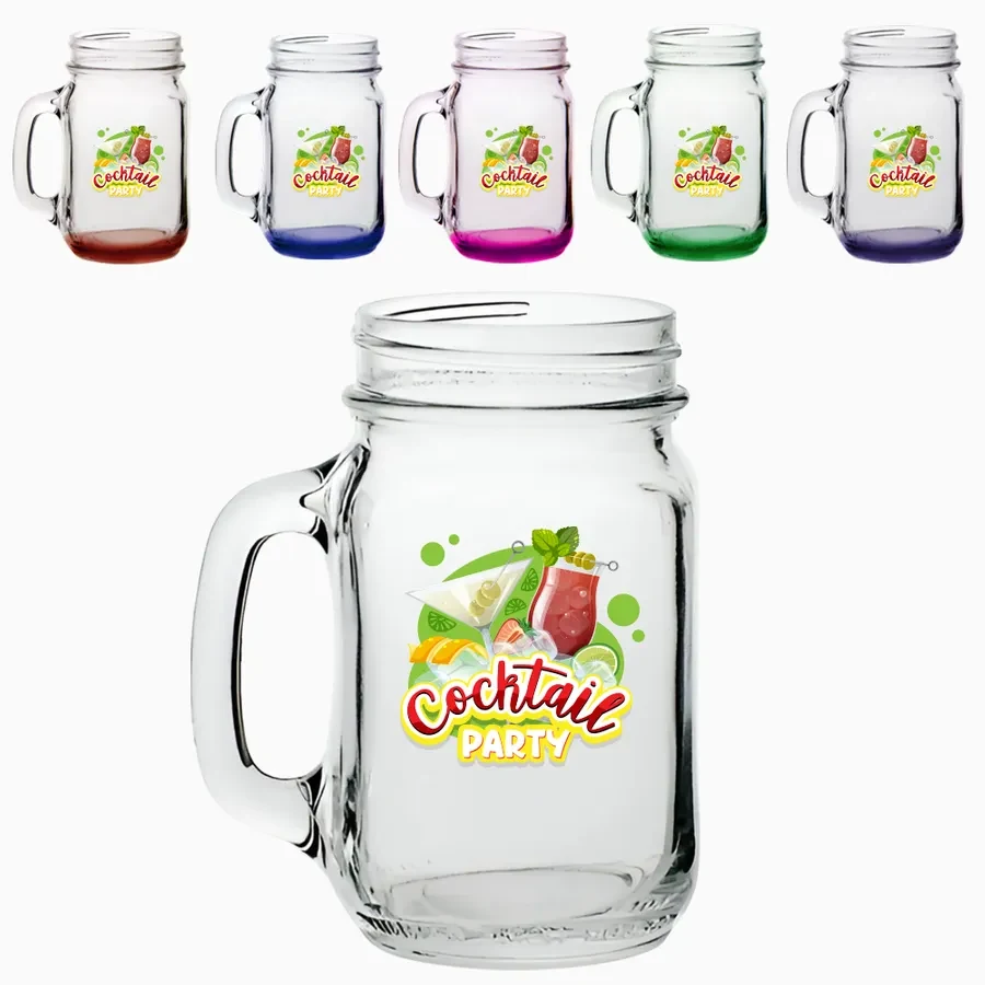 Nostalgic Touch Mason Jars with Handles 1
