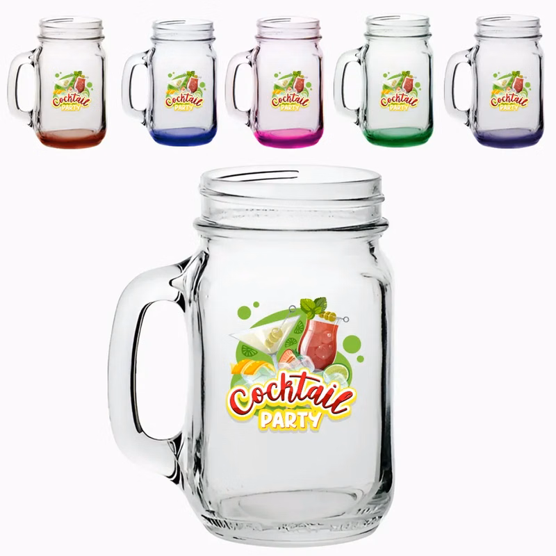 Nostalgic Touch Mason Jars with Handles