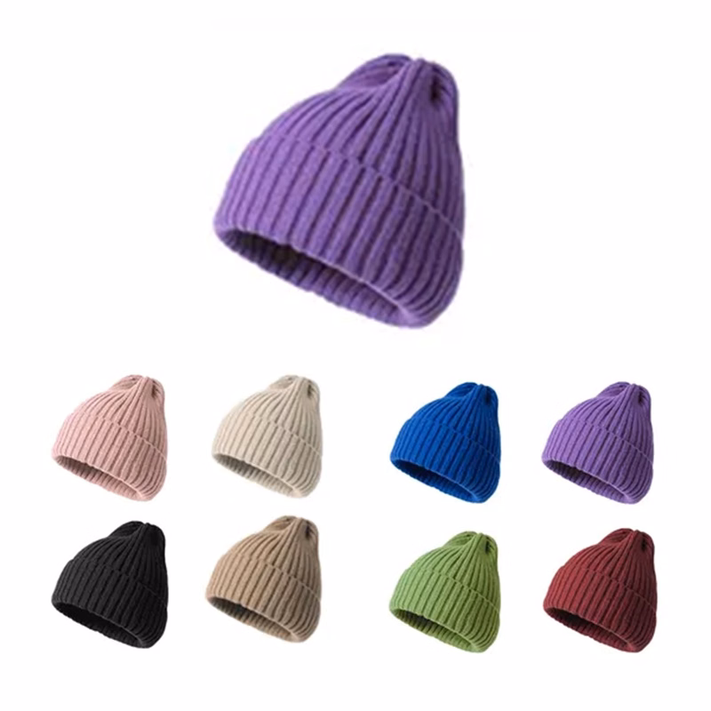 MOQ50 Elastic Knitted Beanie
